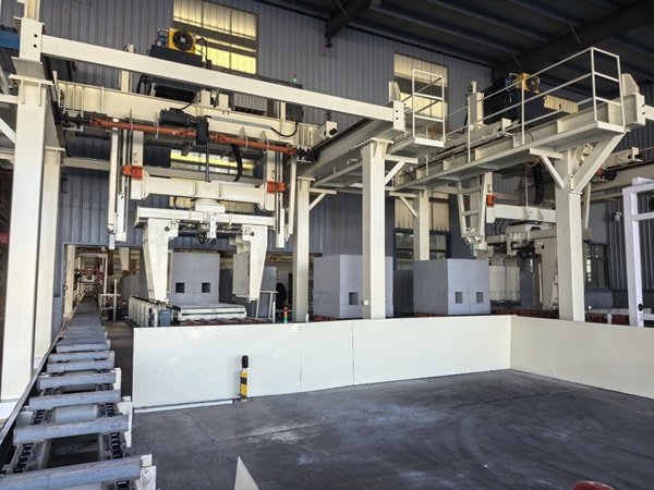 تدعم شركة Teeyer Intelligent مجموعة Xinfa Group في التحديث الذكي الشامل لخطوط إنتاج كتل الخرسانة الخلوية (AAC)